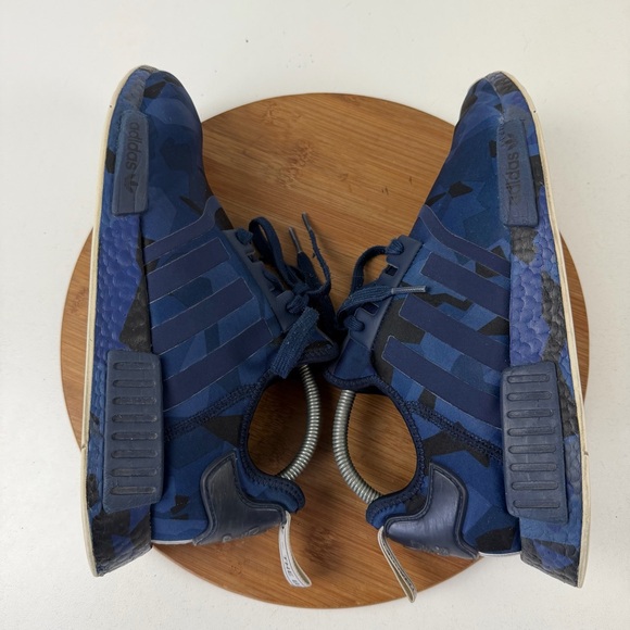 adidas gazelle silver green womens Adidas NMD R1 Primeknit Camo Pack 'Blue Camo'  CREP LDN